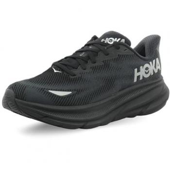 Hoka Clifton 9 GORE-TEX Men's Road Running Shoes Black Size 46