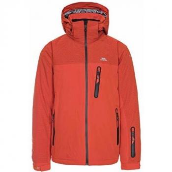 Trespass Appin - Chaqueta de esquí impermeable con capucha extraíble