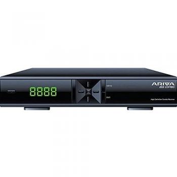 FERGUSON Ariva 255 Combo - Receptor digital por satélite, cable y terrestre, color negro