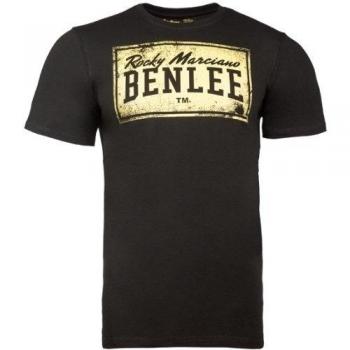 Benlee Rocky Marciano Boxlabel Regular Fit T-Shirt - Black/Yellow