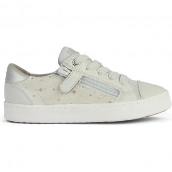 Geox Kilwi Off White Children's Sneakers