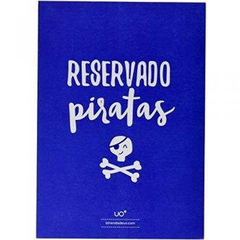 UO ESTUDIO LMRP2 - Lámina infantilReservado Piratas, color azul