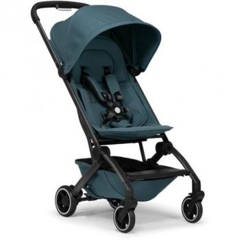 Silla de Paseo Ligera Joolz Aer+ Ocean Blue - Silla de paseo ultraligera, plegable, con asiento acolchado, respaldo ajustable, arnés de seguridad de 5 puntos, manillar ergonómico,