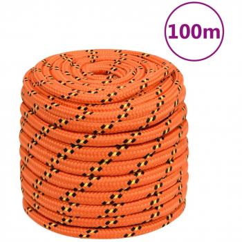 Cuerda para barco Naranja 16 mm 100 M Polipropileno