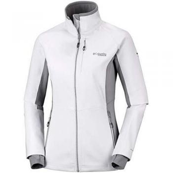 Columbia Women Softshell Jacket Titan Ridge III, Größe:XL, Farbe:White/Astral