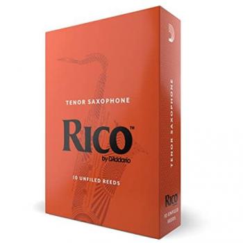 D'Addario Rico Tenor Saxophone Reeds 10-Pack - Strength 4.0