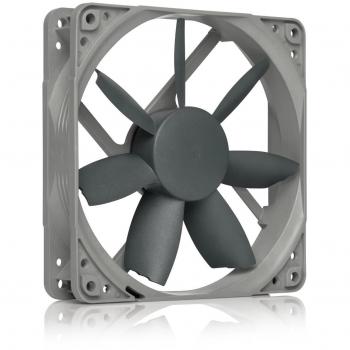 Noctua NF-S12B Redux-1200 PWM, 120mm High Performance Quiet Case Cooling Fan, 4-Pin, 1200 RPM, Grey