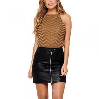 Only Jersey de Punto ONLPIPER S/L Pullover KNT para Mujer Mujer Color: Sugar Almond Talla: M