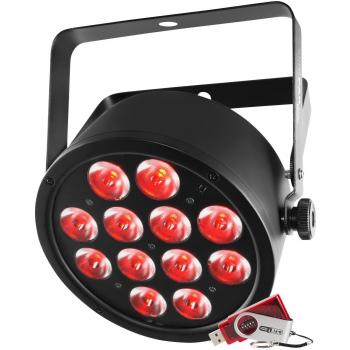 Par LED Slim T12 USB DJ Wash Uplight y Barra de Luz LED COLORBAND-Q4-IP