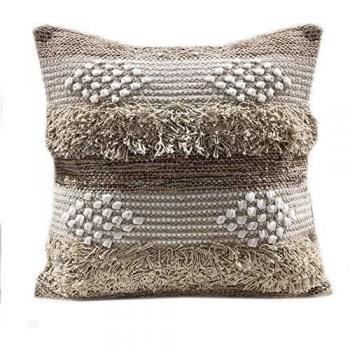 Cojín Étnico Beige 40x40 cm con Funda Desenfundable - CMP IBERICA