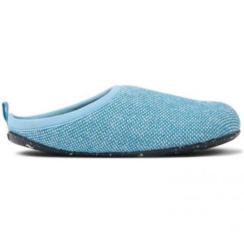 Camper Wabi Women's Open Slippers - Blue, Size 40, Cotton Fabric