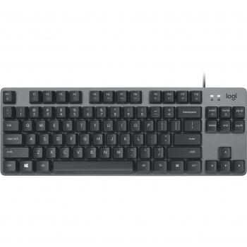Logitech K835 TKL Mechanical Keyboard USB Nórdico Grafito Gris