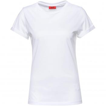 Camiseta HUGO The Plain Blanca para Mujer, Manga Corta, Talla L