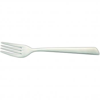 Arcos Serie Toscana, Tenedor de postre Tenedor para tartas, Monoblock de una pieza en Acero Inoxidable 18y10 y 140 mm, Color Plata