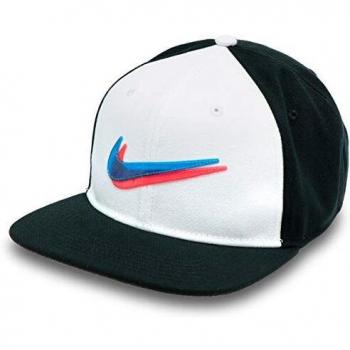 NIKE Y Nk Dry Pro Cap Ssnl 3D Gorra, Unisex niños, Black/White/Blue Hero, Talla Única