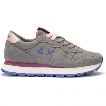 Zapatillas deportivas SUN68 Ally gris/rosa/blanca para mujer
