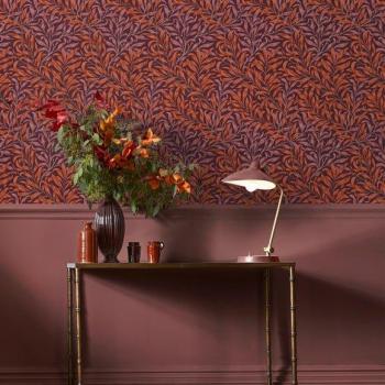 William Morris Retro Smooth Willow Bough Wallpaper (10m x 52cm)