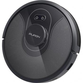 Robot aspirador Puron PR10 con lámpara UV, navegación láser y función de mopa