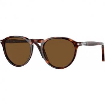 Persol PO3286S Polarized 24/57 Unisex Panthos Havana Sunglasses