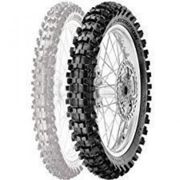 Pirelli Scorpion MX 32 Neumático Trasero de Motocross con Compuesto de Caucho Medio HARD