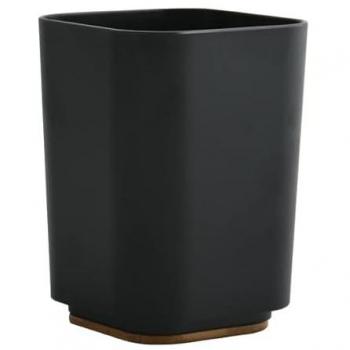 Vaso/Portacepillos de Bambú Kamla PS - Decorativo y Higiénico para Almacenamiento de Cepillos de Dientes y Utensilios de Baño - Compatible con Lavavajillas