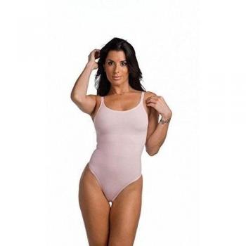 STELLA ALCARAZ Body Tanga Compresivo Rosa Palo M
