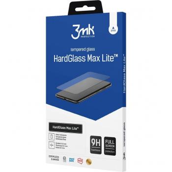 Protector de Pantalla 3MK HardGlass Max Lite para iPhone 13 Pro Max y iPhone 14 Plus, Vidrio Templado, Negro