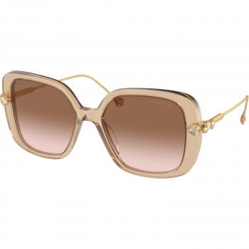 Swarovski SK6011 Women's Brown Sunglasses 55mm Donna Farfalla Beige