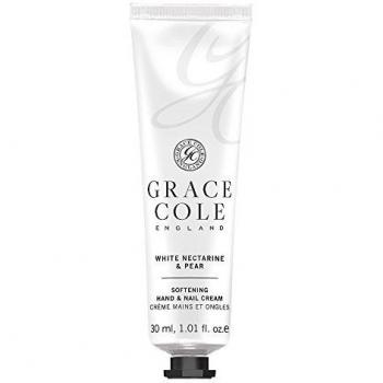 Crema para manos y uñas de 30 ml de Grace Cole - White Nectarine & Pear