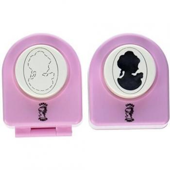 Nellie 's Choice Cameo Punch, Jumbo, Vintage Lady