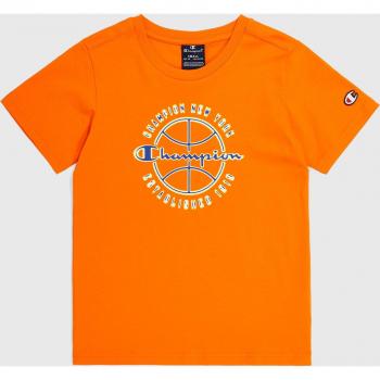 Camiseta de Manga Corta Hombre Champion Crewneck Amarillo