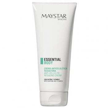 Crema Anticelulítica Reductora Essential con Cafeína y Vitamina E - 200 ml - Maystar