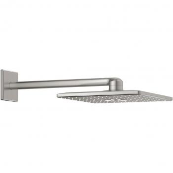 Conjunto de ducha Grohe Rainshower SmartActive 310 Cube, cabezal de 430 mm, 2 chorros, supersteel
