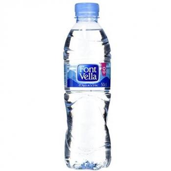 Font Vella - Agua Mineral Natural - 0,5 L - [confezione da 8]