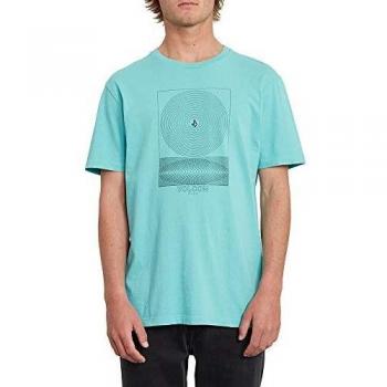 Volcom Gravitas Ltw SS Camiseta, Hombre, mysto Green, XS