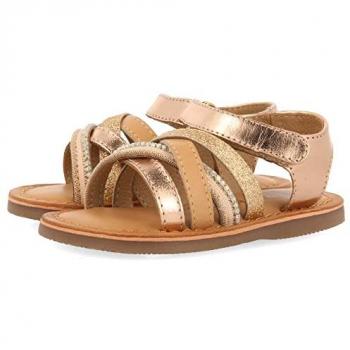 Gioseppo Sandalias de Piel Rosa para Niña Olaya - Look Perfecto, Sandalia Bebé-Niñas, Rosa, 20 EU