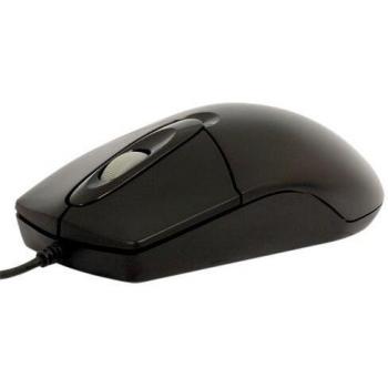 A4Tech OP-720 USB Optical Mouse 800 DPI Black