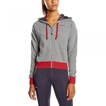 Desigual sudadera con capucha para mujer-Lange vaina Rivero Gris Gris Metal Talla:medium