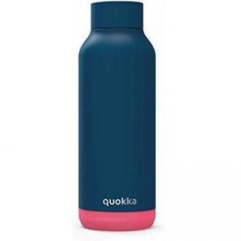 Quokka Solid - Pink Vibe 510 ML | Botellas De Agua Acero Inoxidable Sin BPA |Botella Térmica De Doble Pared - Mantiene el frío y el Calor para Niños y Adultos