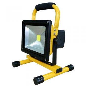Faro Recargable LED Impermeable 30W Luz Blanca de Emergencia Portátil