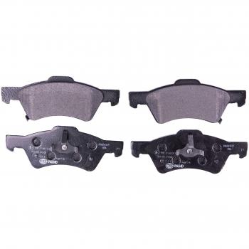 Juego de pastillas de freno HELLA 8DB 355 010-061 con advertencia acústica para Chrysler Voyager y Dodge Caravan