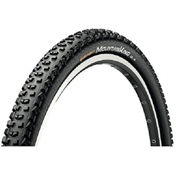 Continental MountainKingII 0150046 - Neumático Plegable para Bicicleta de Montaña, Tamaño 29x2.20 (55-622), Color Negro
