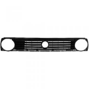 Rejilla delantera VAN WEZEL 5813510 para Volkswagen Golf 2, negro, diseño de radiador