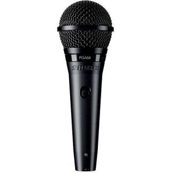 Shure PGA58 Dynamic Vocal Microphone with XLR-XLR Cable