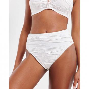 Fantasie Beach Waves High Waist Bikini Briefs White Small