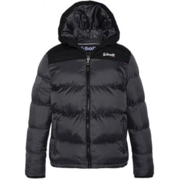 Schott Kids' Down Hoodie Jacket UTAH 2