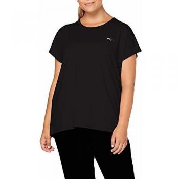 Only Onpaubree SS Loose TR tee Curvy-Opus Camisa Deportiva, Negro