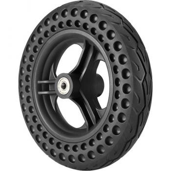 Neumático Sólido de 10 Pulgadas para Patinete Eléctrico, Antipinchazos y Antideslizante con Buje para Xiaomi M365