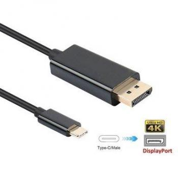 Cable USB-C a DisplayPort 4K Ultra HD (1m)
