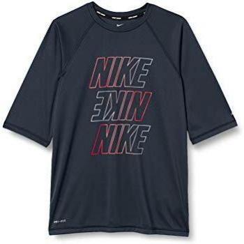 NIKE LB T NESS8687 Camiseta, Niños, Obsidian, m